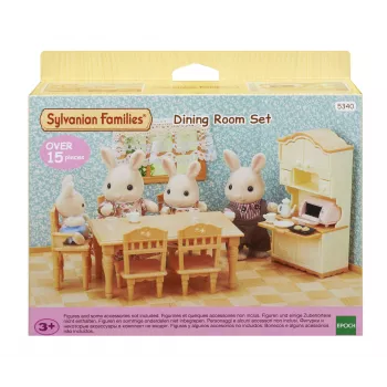 Sylvanian Families lantligt matrum möbelset