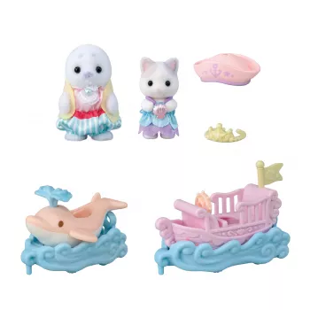 EPOCH Sylvanian Families nöjespark vågsurfaren lekset