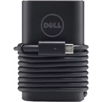 Dell 90W USB-C AC-adapter med 1m kabel – USB Power Delivery 3.0, EU-kontakt
