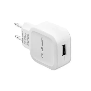 Qoltec 12W 5V 2.4A 1x USB väggladdare