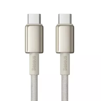 Baseus Tungsten Gold USB-C till USB-C-kabel 100W 1m guld