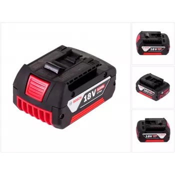 Bosch Professional 18V 5,0 Ah Li-jonbatteri, Slide-In (svart/röd)