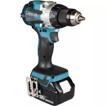 Makita DLX2592JX1 18V LXT borstlös 2-delad kombisats med slagborrskruvdragare, slagskruvdragare, 2x 5,0Ah batterier, snabbladdare och Makpac-väska