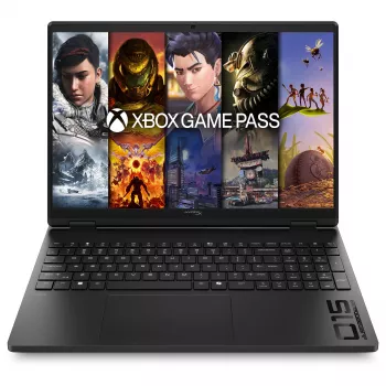 OMEN by HP HyperX 15-gb0058ng spelbärbar dator – AMD Ryzen 5 240, NVIDIA GeForce RTX 5060, 16GB DDR5, 512GB SSD, 15,6 inch FHD 240Hz IPS, Windows 11 Home, Shadow Black