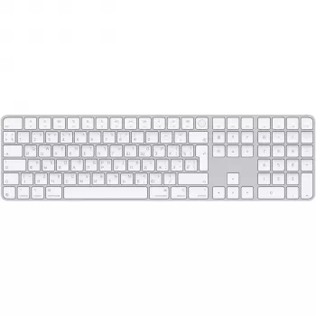 Apple Magic Keyboard med Touch ID och numeriskt tangentbord, ryskt layout, vita tangenter (MXK73RS/A)