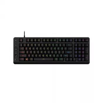 HP HyperX Eve 1800 mekaniskt gamingtangentbord – 96% kompakt, HyperX Red-brytare, RGB, 1000 Hz