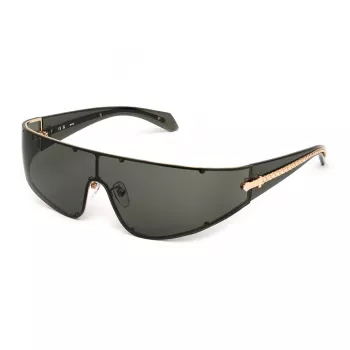JUST CAVALLI SJC113-990300 unisex solglasögon - brun Havanna-båge, bruna glas, 99/00/125 mm