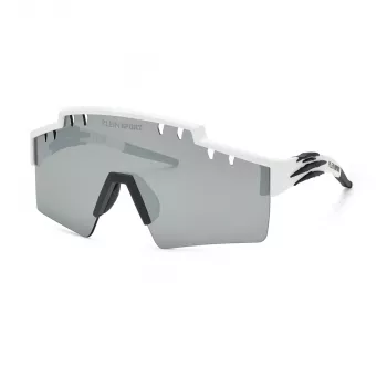 Philipp Plein Sport herrsolglasögon SSP001-9905WW - svart båge, grå glas, 99mm