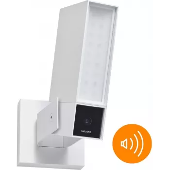 Netatmo Smart Outdoor kamera med siren NOC-S-W-EC (vit)