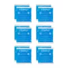 Relaxdays Reusable Square Cooling Pads Blue 14 x 13 cm, 12-Pack | Gel Ice Packs for Lunch Boxes & First Aid