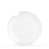 FIFTYEIGHT 2 mattallrikar med tuggad kant 28 cm vit