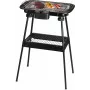 Techwood TBQ-836P elektrisk grill med stativ, 2000W, 36,5 cm förkromad grill, svart