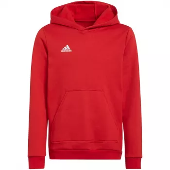 adidas Entrada 22 Hoody barn sweatshirt röd 152cm