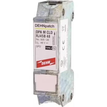 DEHN DPA M CLD RJ45B 48 överspänningsskydd DEHNpatch med 2 RJ45-uttag