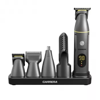 Carrera 34648 skötselset – multigroomer för skägg, hår, kropp, näsa och öron