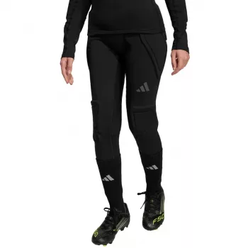 adidas vadderade baslager långa tights barn målvaktstights svart JZ9225 140cm