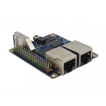 ALLNET Rock Pi E D8P dual-Ethernet-kort RK3328 1GB RAM utan Wi-Fi/BT PoE