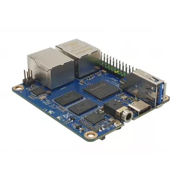 ALLNET Rock Pi E D8P dual-Ethernet-kort RK3328 1GB RAM utan Wi-Fi/BT PoE