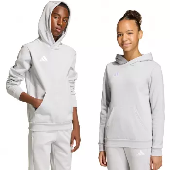 adidas Entrada 26 hoodie barn grå JZ6562 (164 cm)