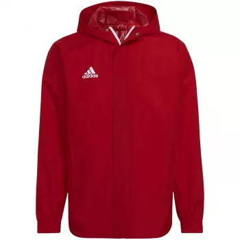 adidas Herr Entrada 22 Allvädersjacka röd IK4009
