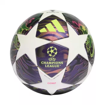 adidas UCL 25/26 Final Competition fotboll storlek 5 vit/lila