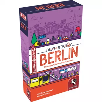 PEGASUS Next Station Berlin – roll-and-write-brädspel (tysk utgåva)
