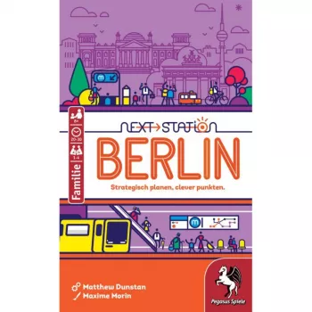 PEGASUS Next Station Berlin – roll-and-write-brädspel (tysk utgåva)