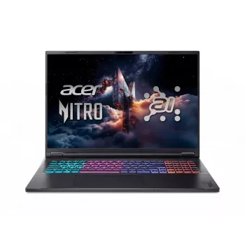 Acer Nitro 18 AI AN18-61 spelbärbar dator, 18 inch QHD+ 240Hz, AMD Ryzen AI 9 365, 32GB DDR5, 1TB SSD, RTX 5060, Windows 11