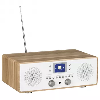 Reflexion HRA23INT internetradio med DAB+, FM, Bluetooth och Spotify Connect, vit