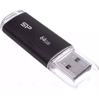 Silicon Power Ultima U02 64 GB USB 2.0 minnessticka, svart