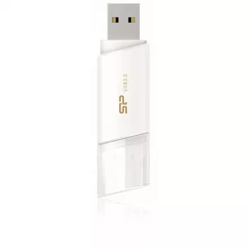 Silicon Power Blaze B06 64GB USB 3.2 Gen 1 flash-enhet vit