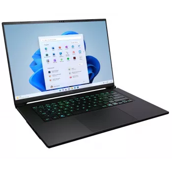 GIGABYTE AERO X16 4PHN4EEC64DH 16 inch UHD+ OLED laptop, AMD Ryzen 9 AI 465, 16GB DDR5, 1TB NVMe SSD, NVIDIA GeForce RTX 5070, Windows 11 Home, svart