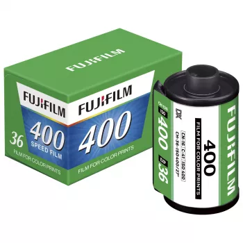 Fujifilm 400 färgnegativfilm 35mm 36 bilder