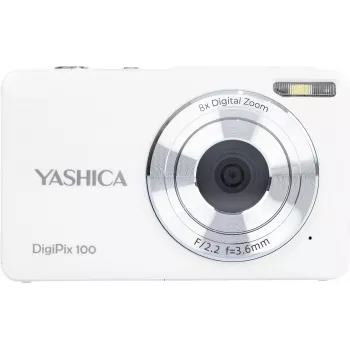 Yashica DigiPix 100 digitalkamera, vit (YAS-DG100PP-WH)