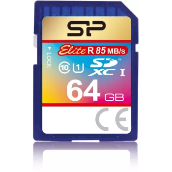 Silicon Power 64GB SDXC UHS-I U1 V10 minneskort
