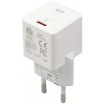 Silicon Power Boost Charger QM12 20W USB-C PD laddare, vit (SP20WASYQM121PCW)