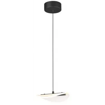 Milali pendellampa 19 cm svart E27 metall