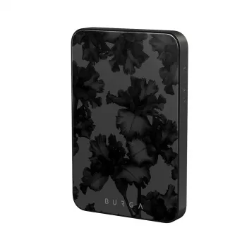 Burga Magnetic 5000 mAh Nocturnal Gunmetal trådlös powerbank