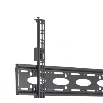 B-TECH AV BT8448-150/BB Extra-Large Universal Flat Screen Ceiling Mount with 1.5m Ø50mm Pole, VESA up to 1100x700, 130kg, Black