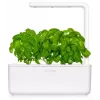 Click & Grow The Smart Garden 3 inomhusörtträdgård med LED-växtljus, vit