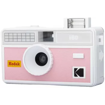 Kodak i60 återanvändbar 35mm filmkamera med inbyggd blixt, rosa-grå