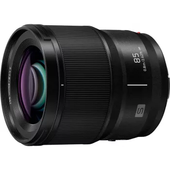 Panasonic LUMIX S 85mm F1.8 objektiv (S-S85E) - fullformat L-fattning fast brännvidd för porträtt och svagt ljus