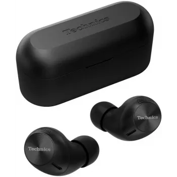 Technics EAH-AZ40M2EK True Wireless in-ear-hörlurar med aktiv brusreducering, LDAC, JustMyVoice™, multipoint, IPX4, svart