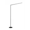 LUMINAIRE FLOOR 16W LED 960LM svart LED-golvlampa