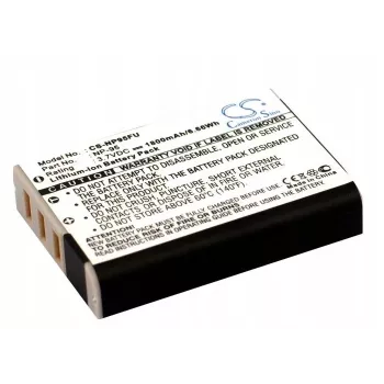 Cameron Sino ersättningsbatteri för Fujifilm NP-95 / Ricoh DB-90, 3,7V 1900mAh Li-Ion, svart