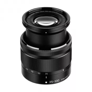 Panasonic Lumix G X Vario 35-100 mm f/4.0-5.6 ASPH MEGA O.I.S. objektiv för Micro Four Thirds – svart