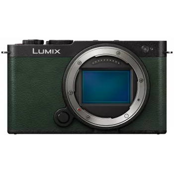 Panasonic Lumix DC-S9E-G fullformats systemkamera med 24,2MP CMOS-sensor, 5-axlig bildstabilisering, 6K-video, L-fattning, mörkoliv