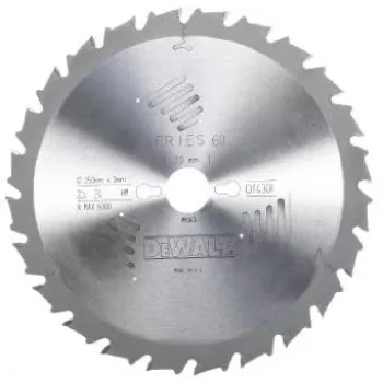 DEWALT DT4321-QZ 165mm 24T cirkelsågblad, HM, ATB, 20mm borrning, Extreme Runtime