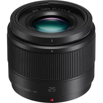 Panasonic H-H025ME-K Lumix G 25mm f/1.7 ASPH objektiv - svart