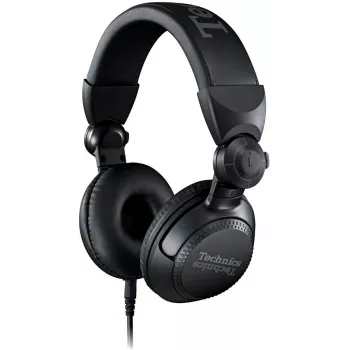 Technics EAH-DJ1200EK professionella DJ-hörlurar, svart